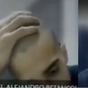 Imágenes del momento en el que un juez impone medida de aseguramiento en contra del sujeto.