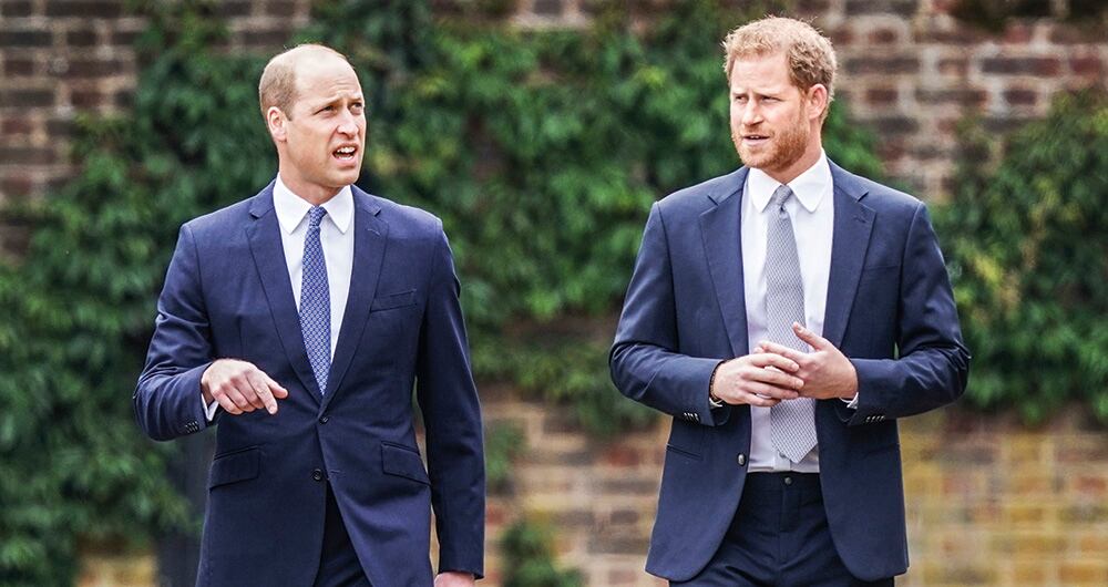 William y Harry eran muy unidos, hasta que el menor de los hermanos se casó con Meghan Markle.