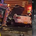 Accidente en la Avenida Boyacá.