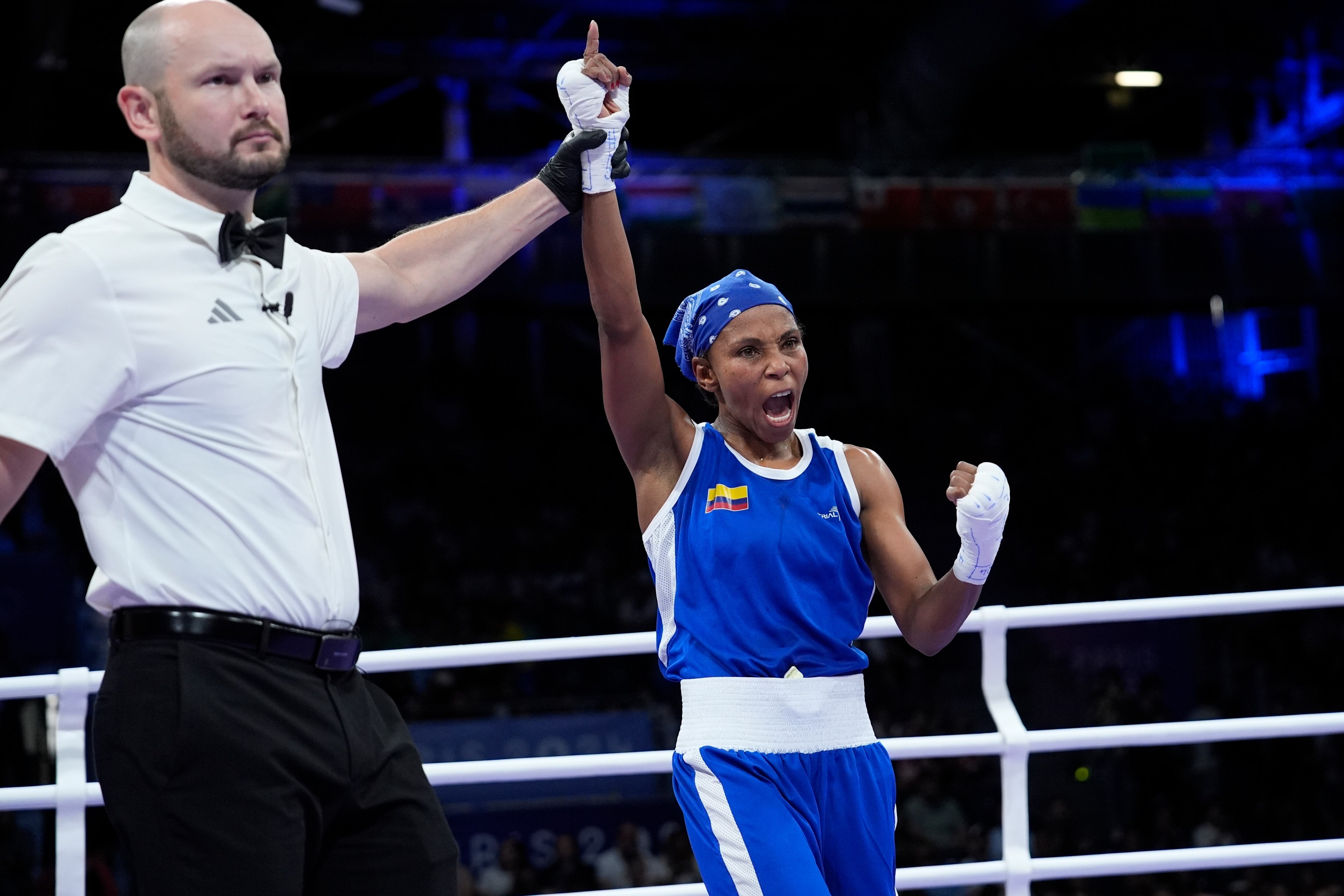 Ingrit Valencia dominó su combate y avanzó de ronda en los Juegos Olímpicos París 2024