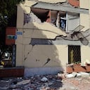 El edificio El Templete, en el sur de Cali, se vio afectado por el sismo.