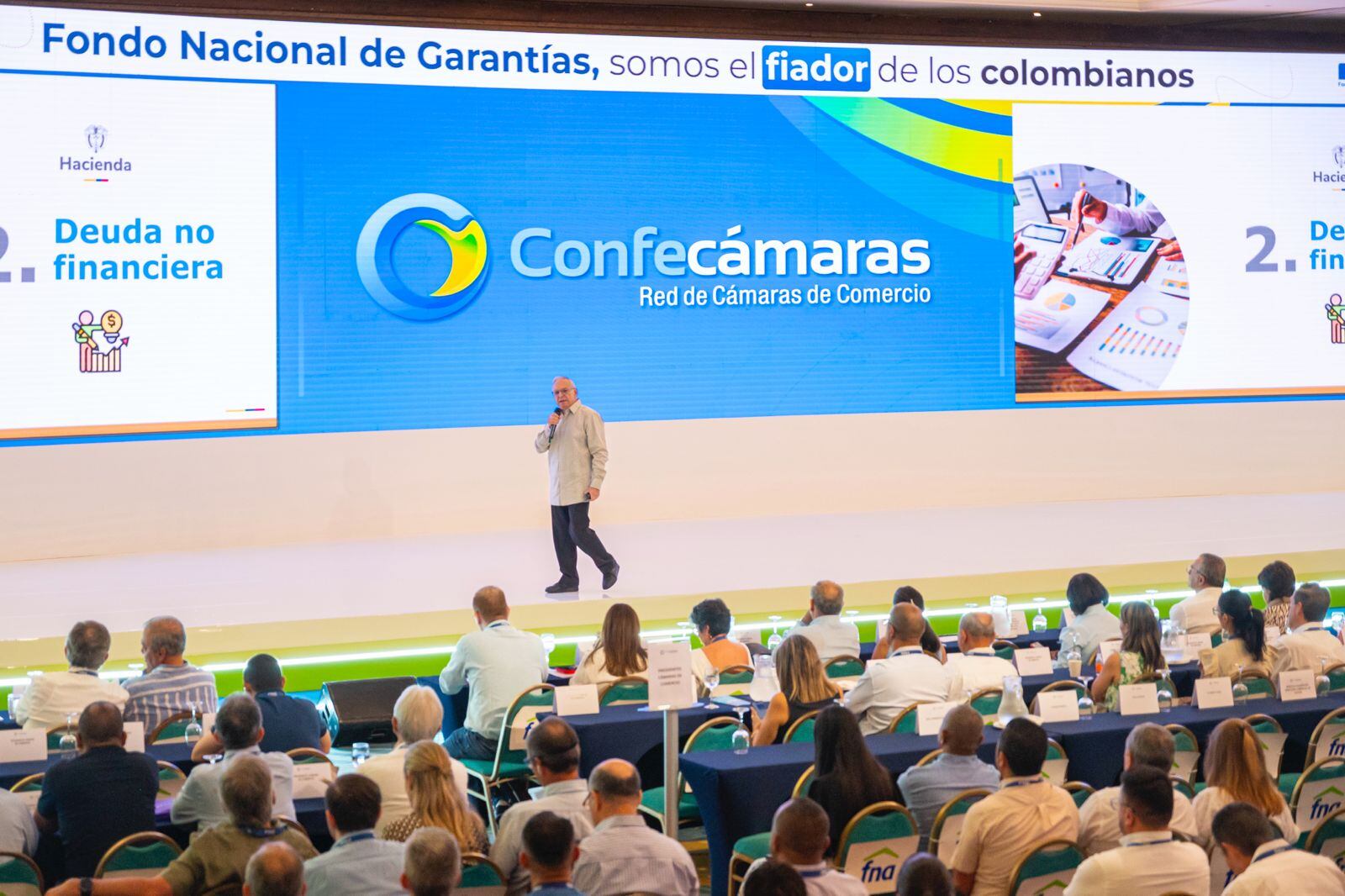 MinHacienda estuvo presente en una nueva edición del Congreso de Confecámaras 2024