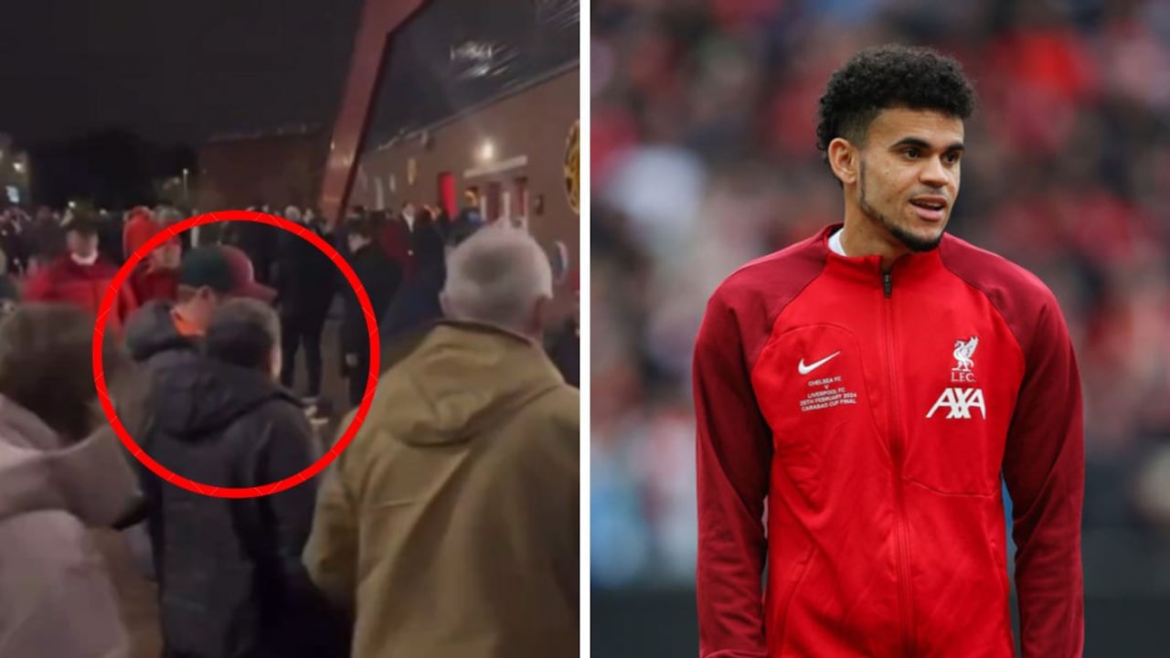 Mane Díaz en Liverpool.