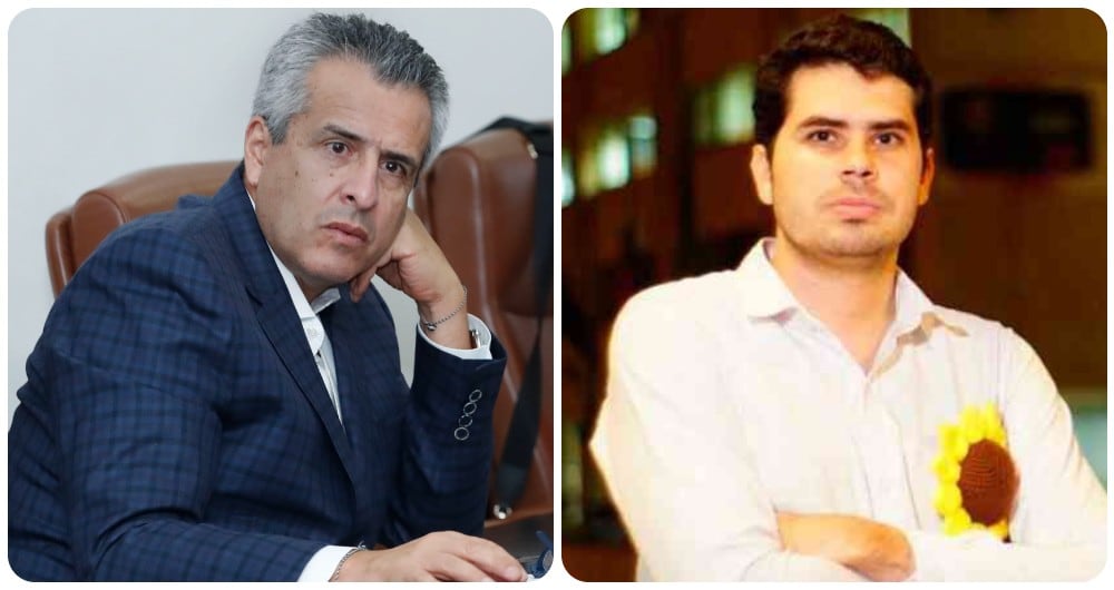 Luis Fernando Velasco y Fabián Díaz