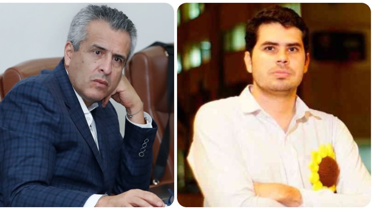 Luis Fernando Velasco y Fabián Díaz