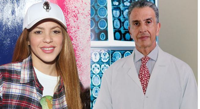 Shakira y el neurocirujano Fernando Hakim