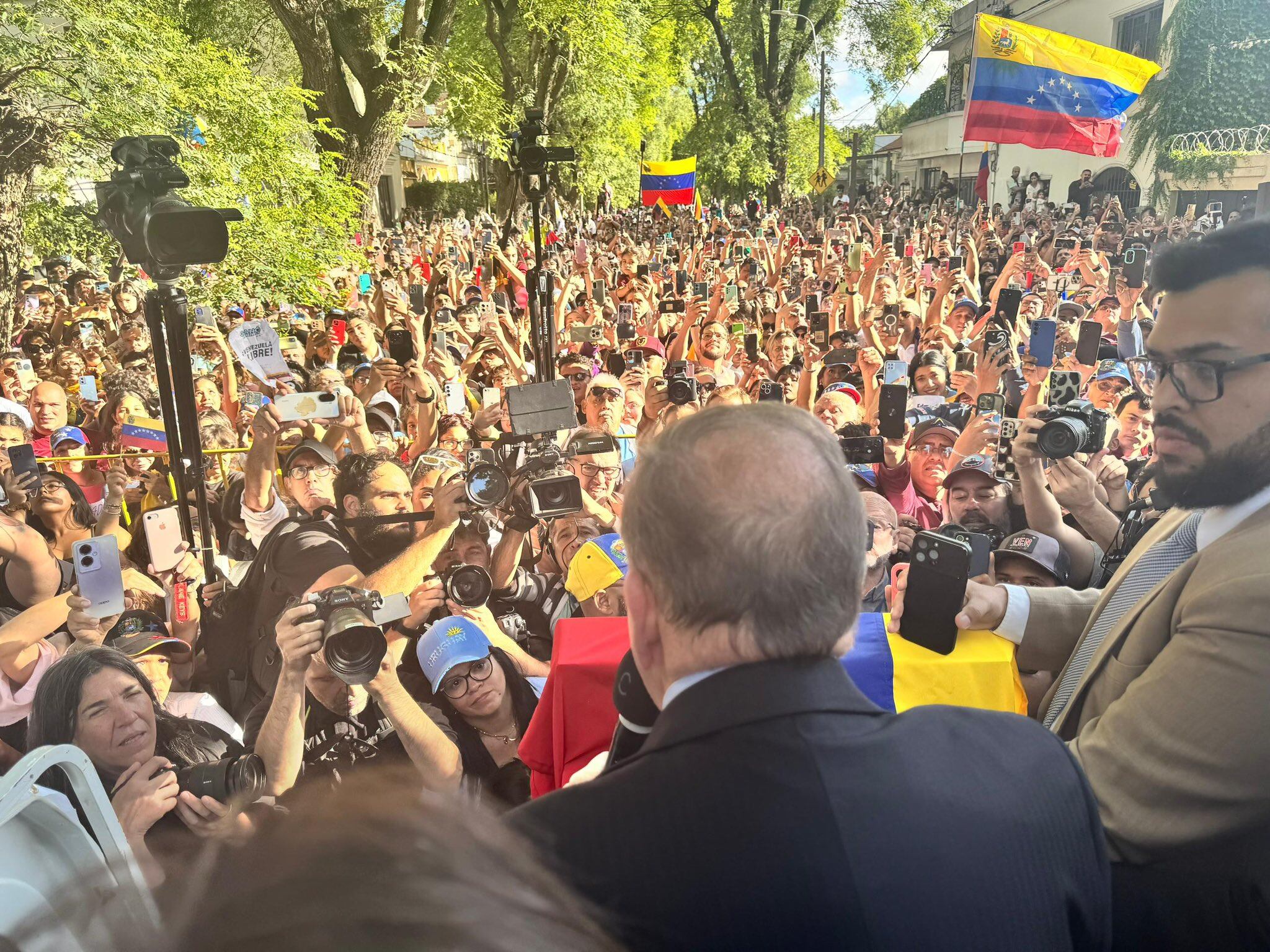 En su visita a Uruguay, Edmundo González Urrutia destacó el apoyo internacional a la causa venezolana.
