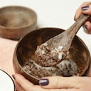 Aceite de coco y café