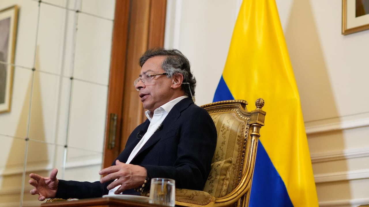 El presidente, Gustavo Petro, el 2 de noviembre de 2025, en El Cairo (Egipto)