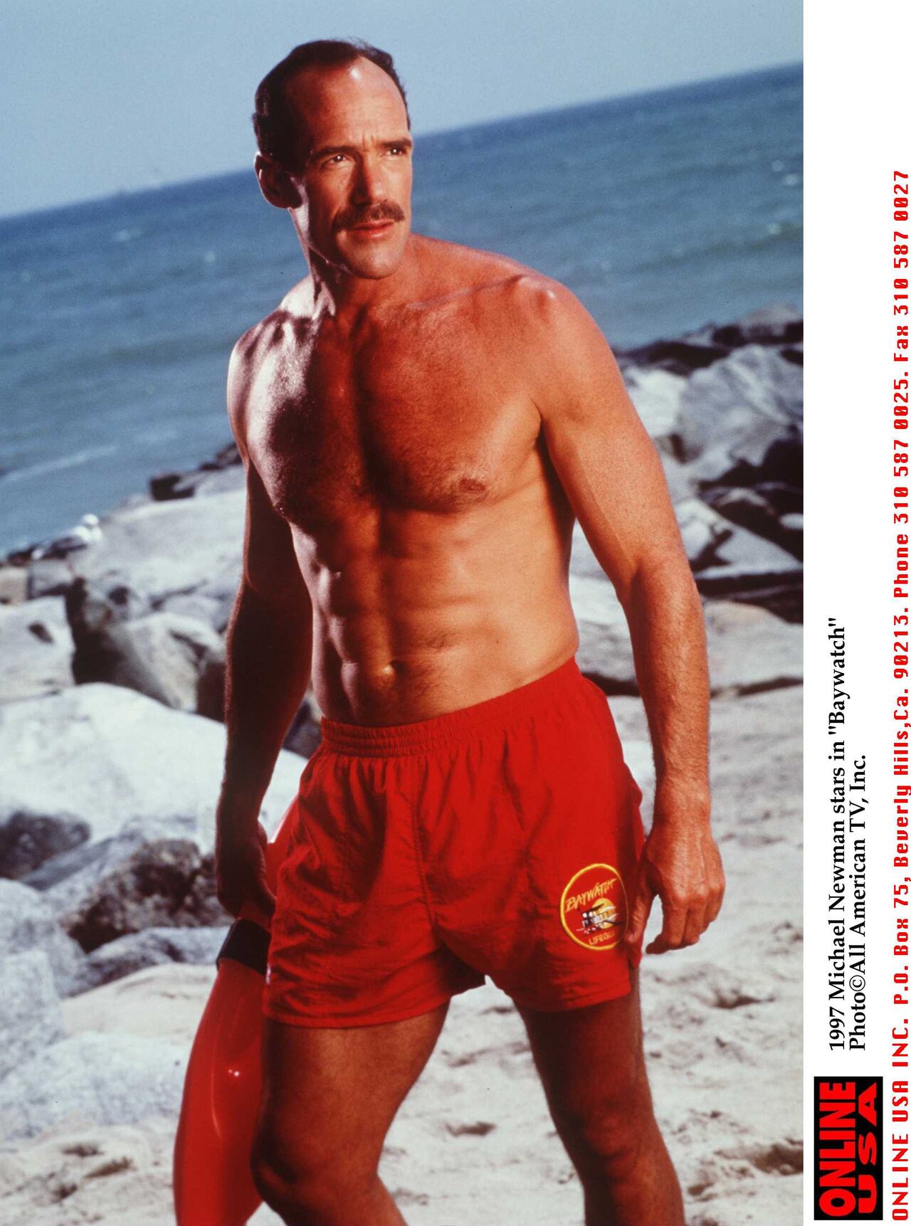 1997 Michael Newman stars in "Baywatch"