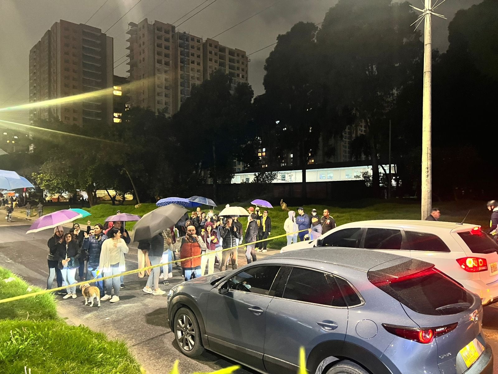 Hay congestión de movilidad.