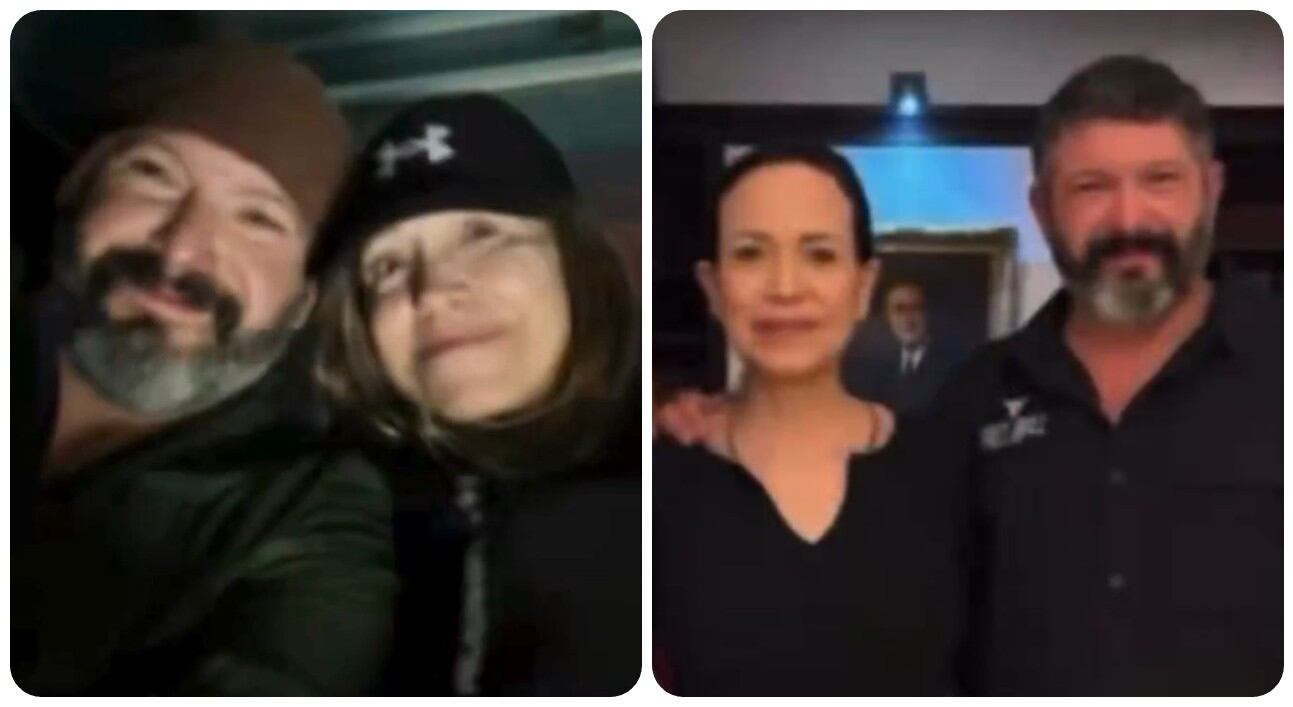 Bryan Stern y María Corina Machado