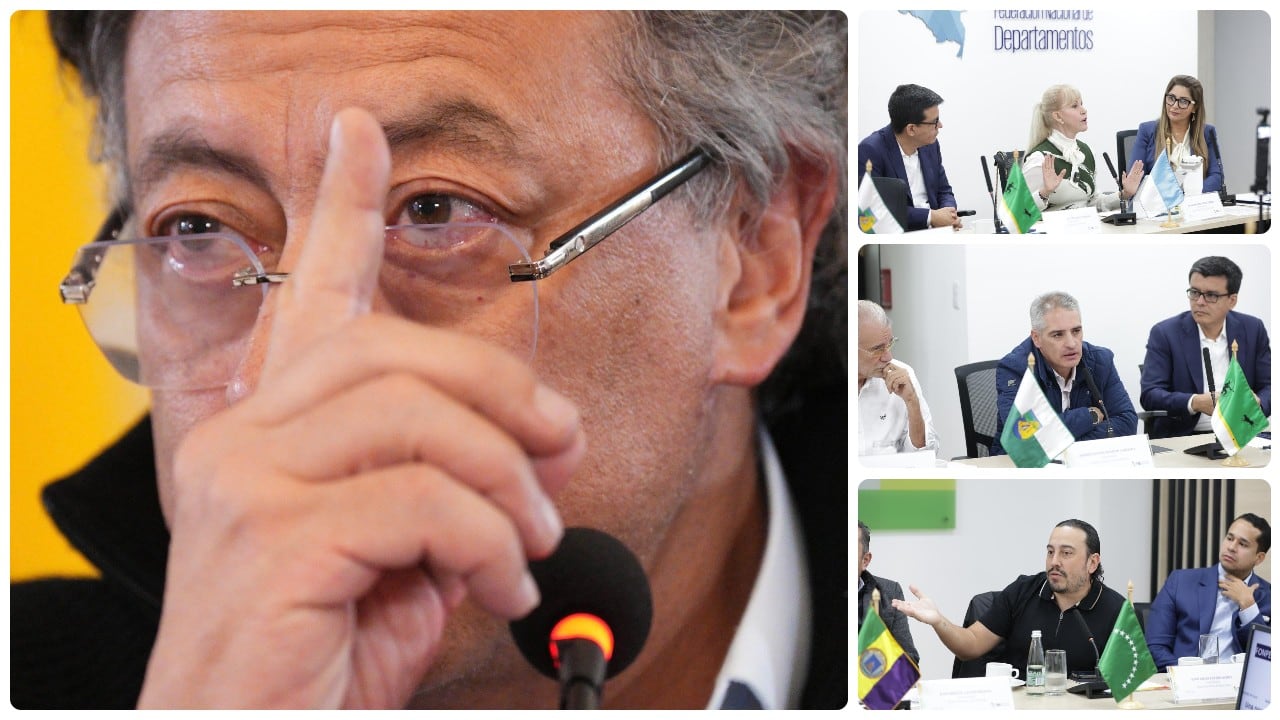 Los gobernadores del país se le rebelaron a Gustavo Petro.