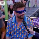 El exfutbolista sorprendió con su look