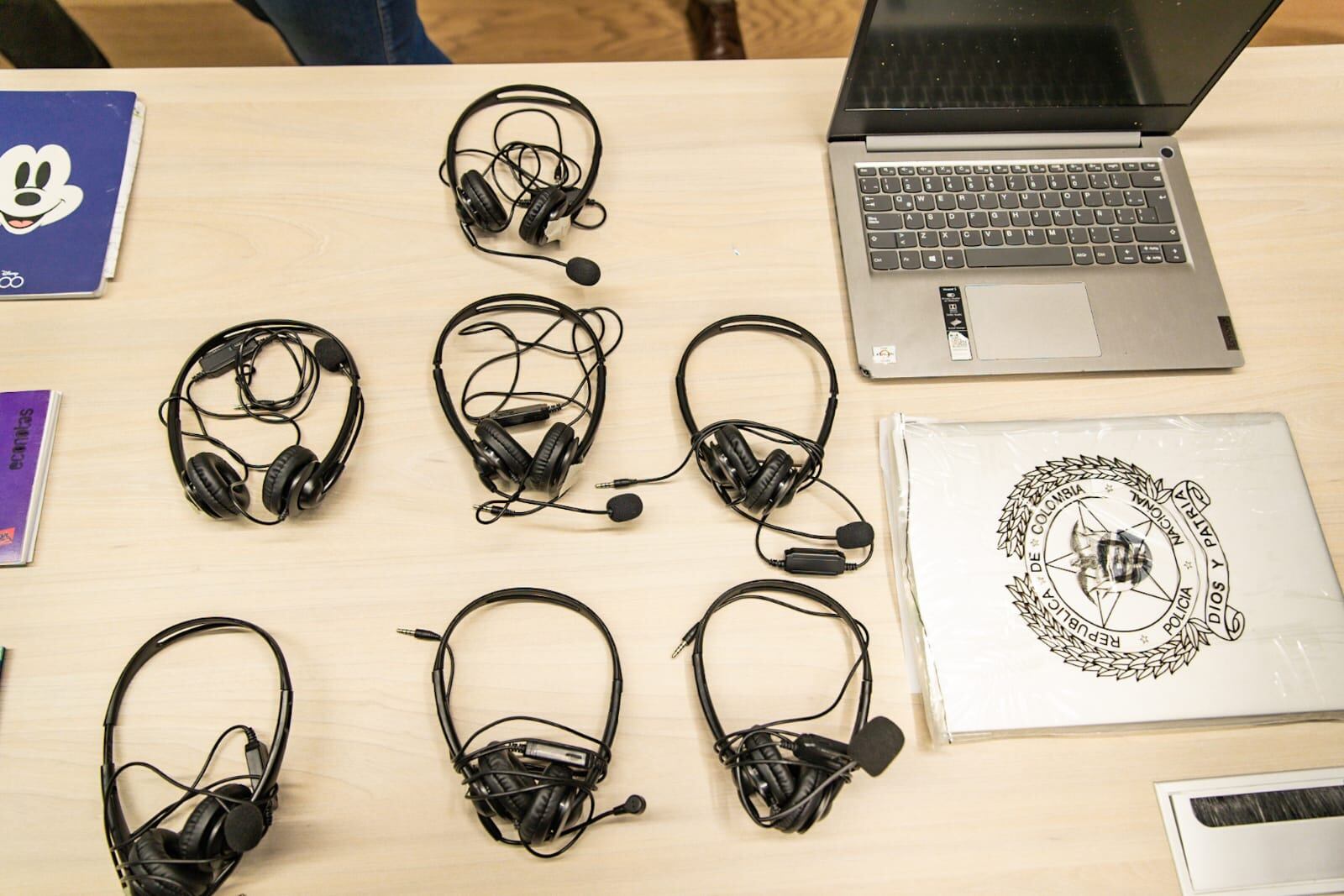 En el call center de extorsión tenían, incluso, horario de trabajo