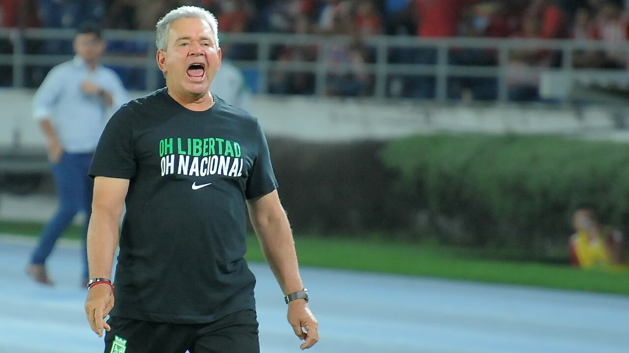 Herrera sumó el domingo su segundo título al mando de Atlético Nacional