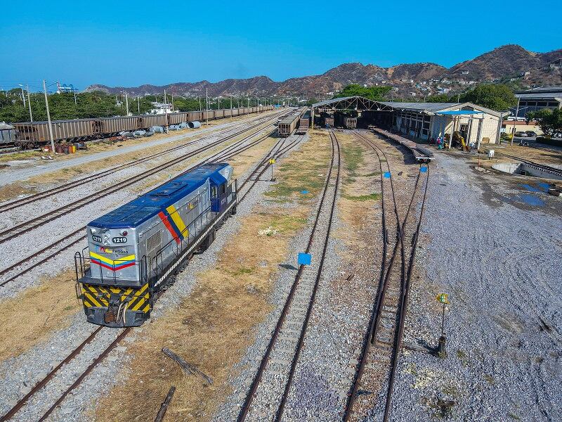 Red férrea Colombia
