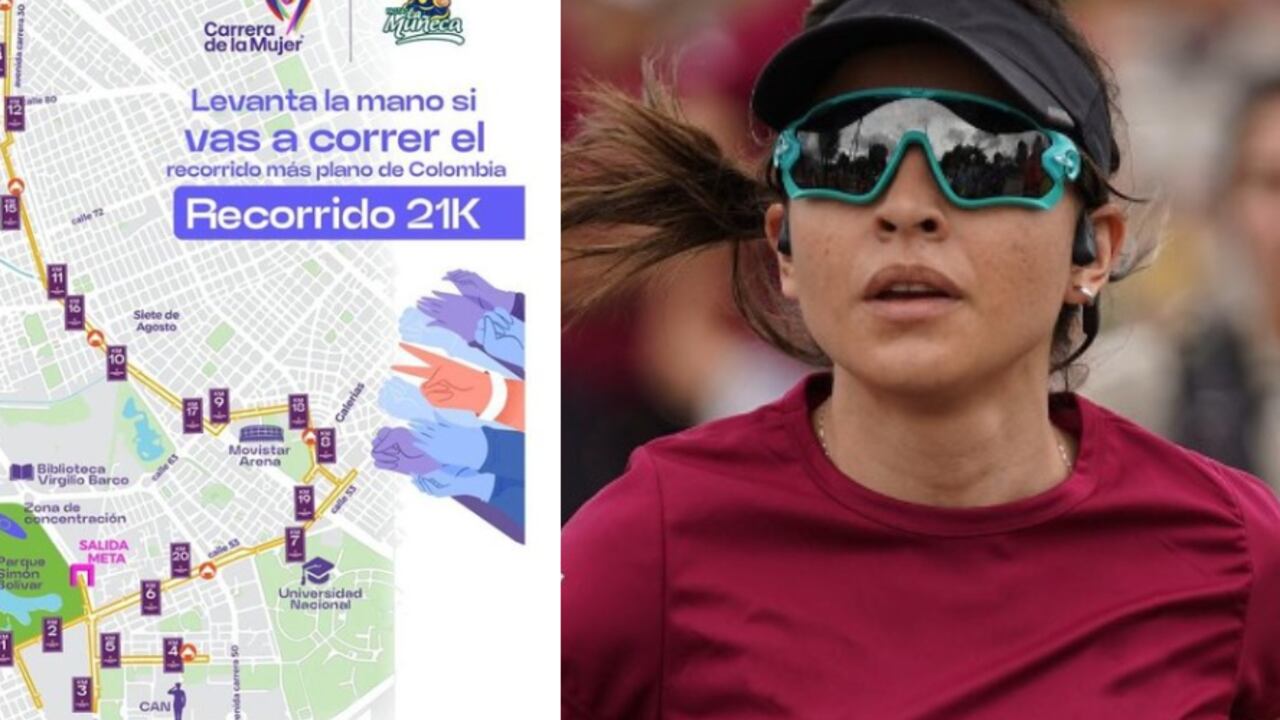 Carrera de la Mujer Colombia 2023.