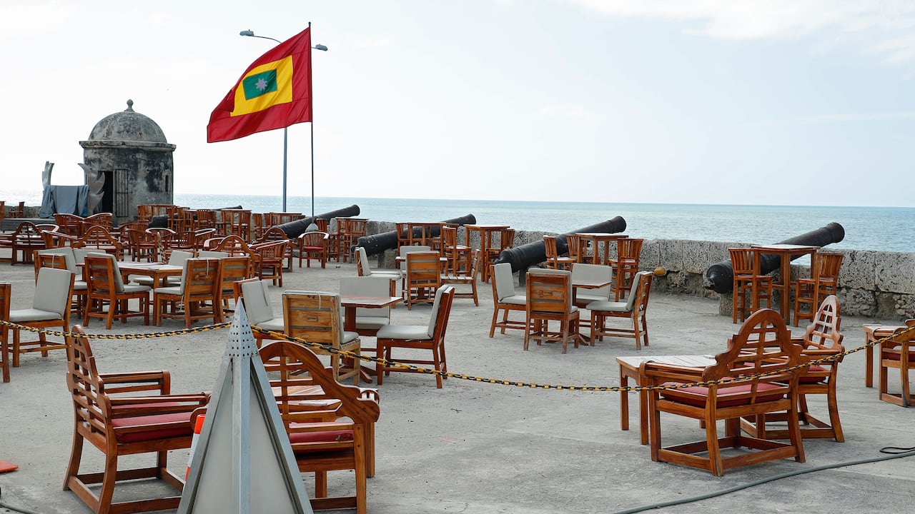 Este era Café del mar, en Cartagena. 10 de enero del 2021. Foto Guillermo Torres Reina / Semana