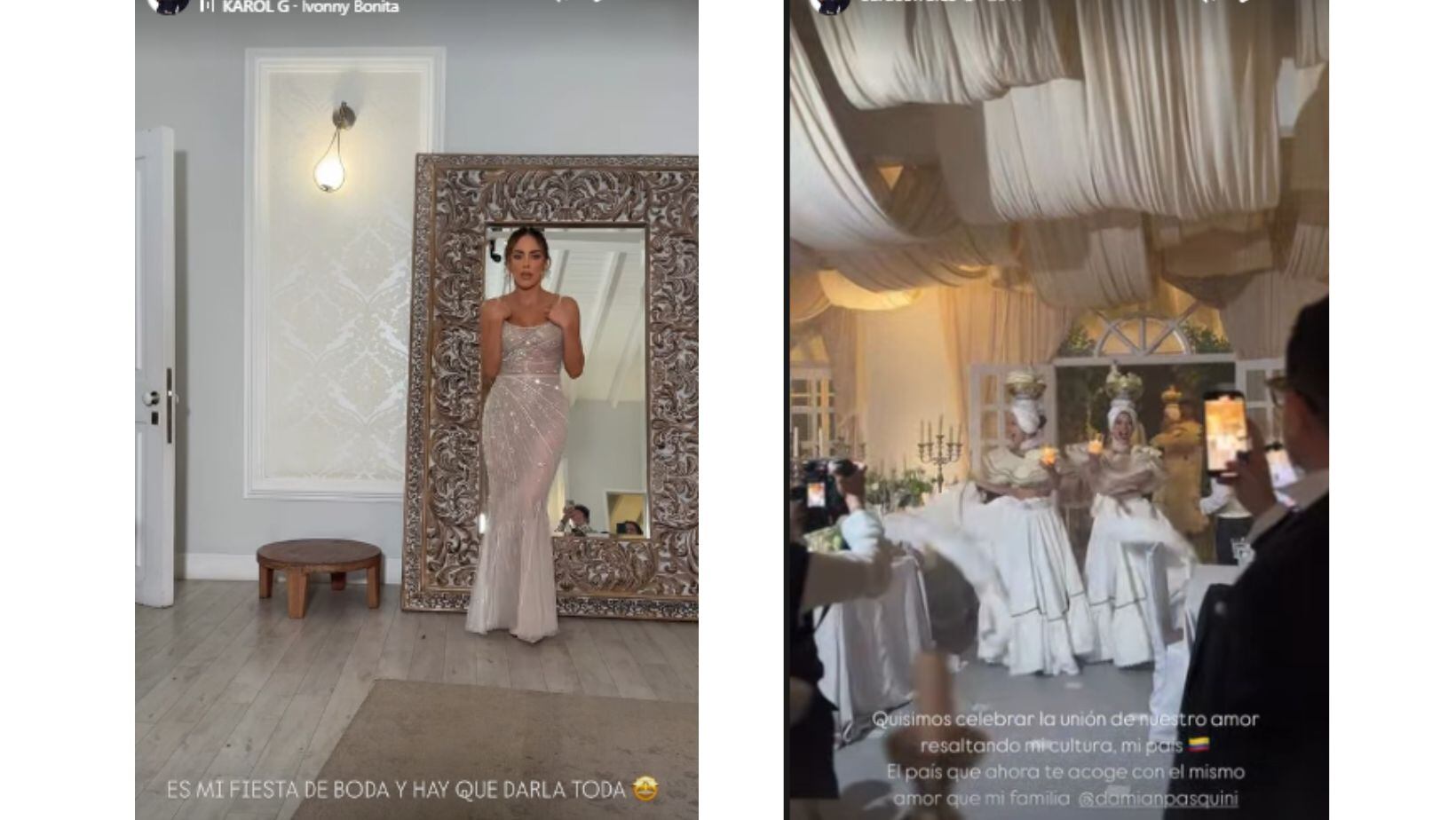 Sara Corrales se casó en Medellín