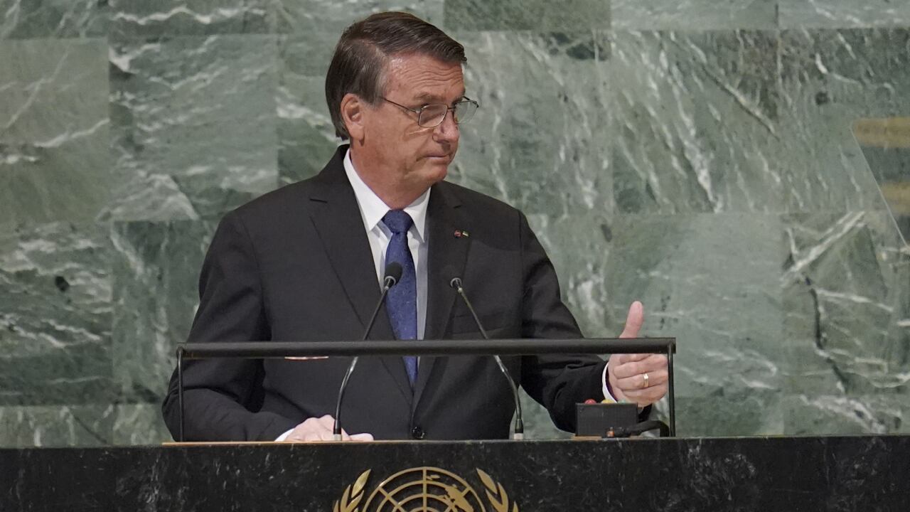 El presidente de Brasil aprovechó su discurso en la ONU para hacer campaña, a dos semanas de las elecciones en las que definirá si logra ser reelecto.