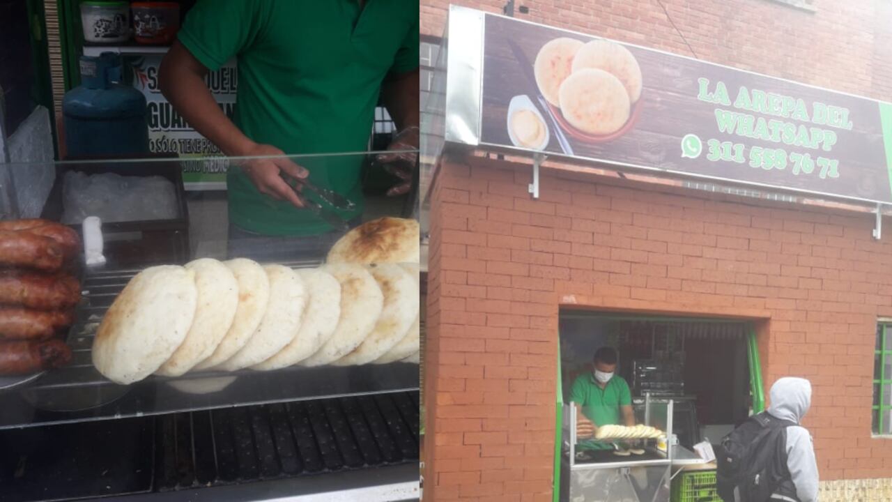 Arepas del WhatsApp