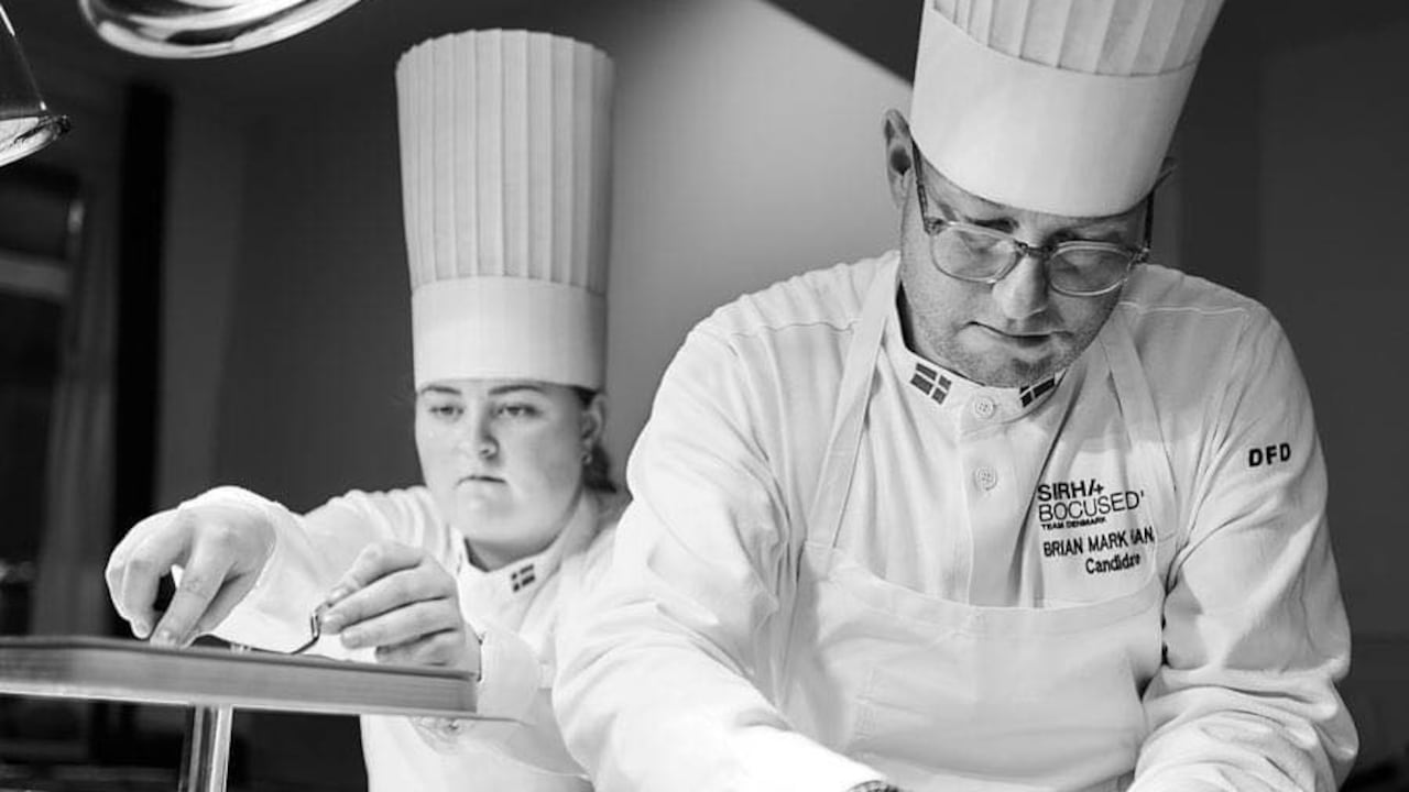 El chef danés Brian Mark Hansen.