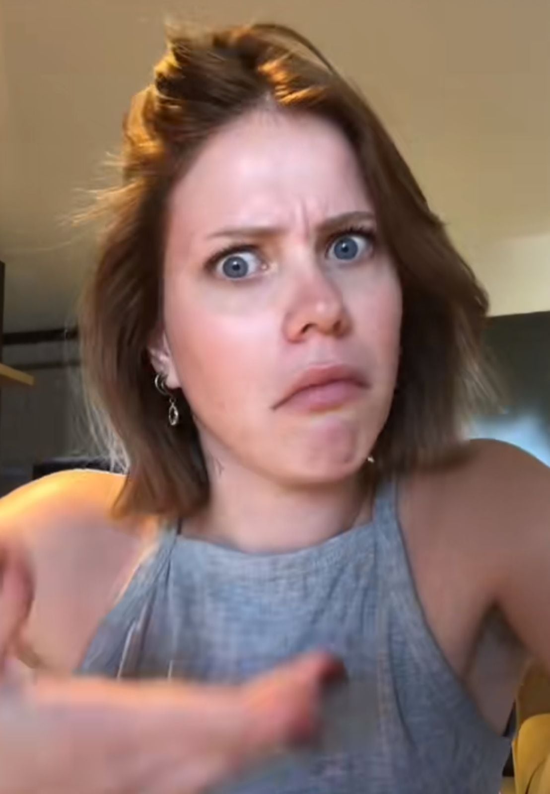 La mujer quedó anonada con la situación y aseguró que vivió el peor momento de su vida