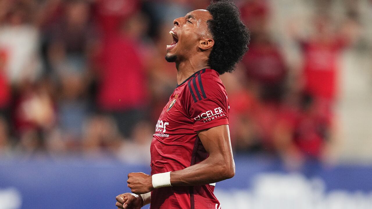 Johan Mojica con Osasuna