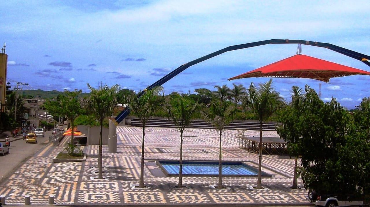 Plaza de Majagual en Sincelejo, Sucre.
