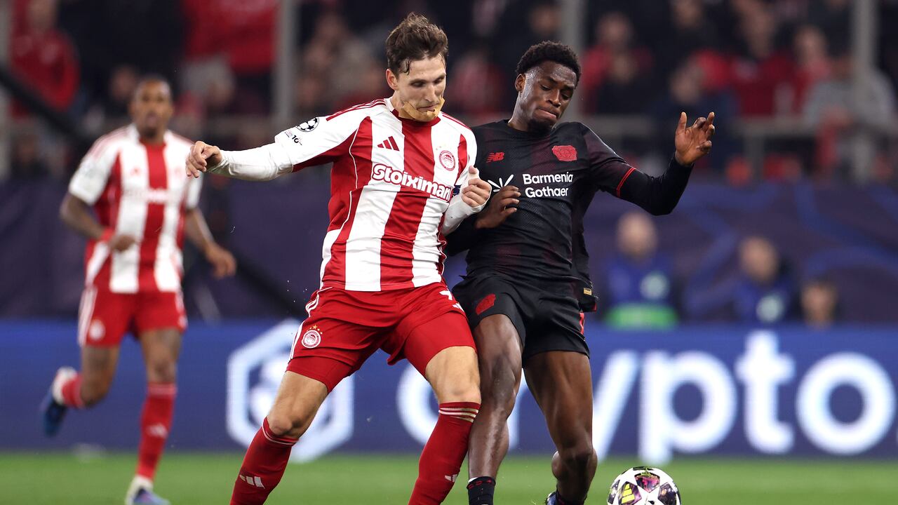 Olympiacos contra Bayer Leverkusen por Champions.