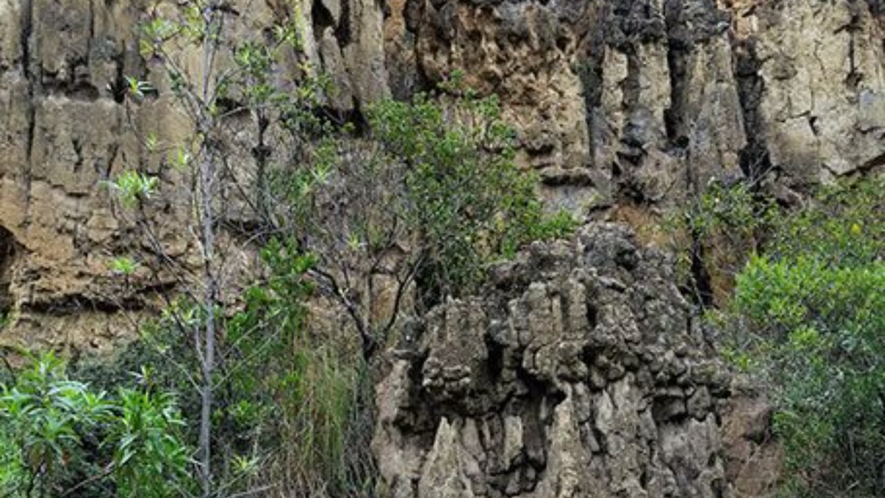 Estoraques en el departamento de Boyacá.