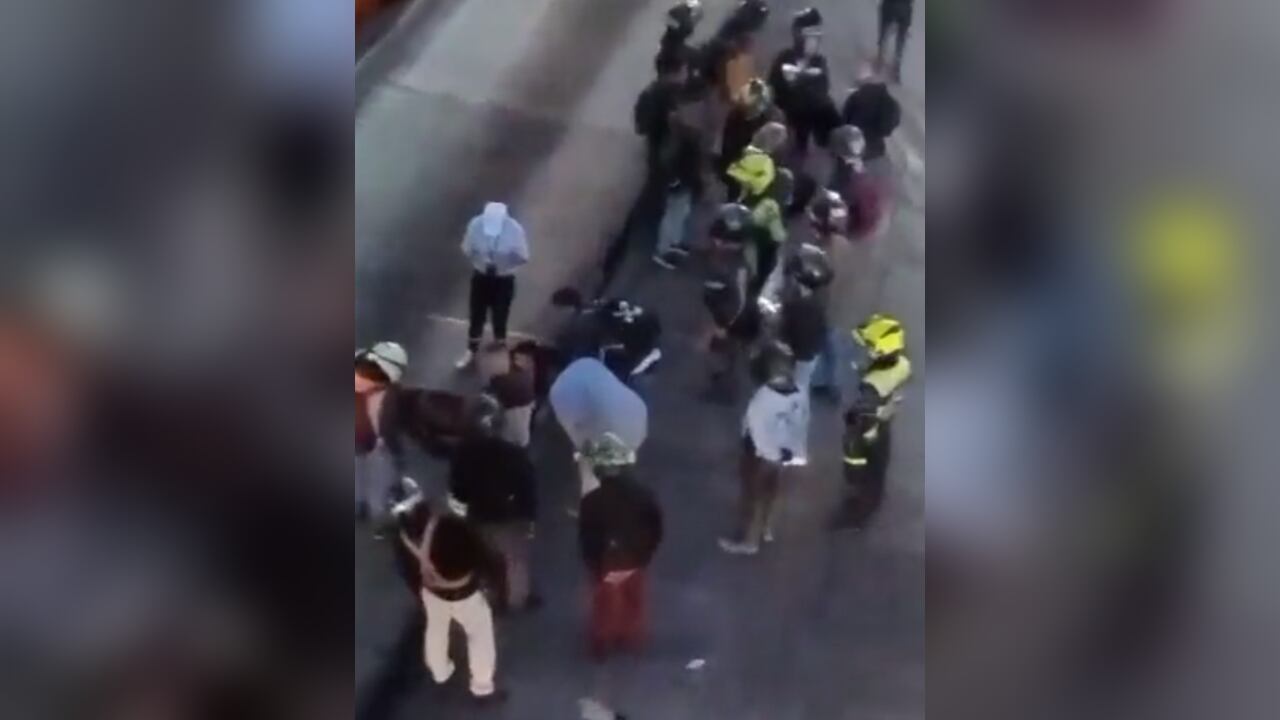 Este es el segundo accidente de tránsito que involucra a uno moto este lunes.