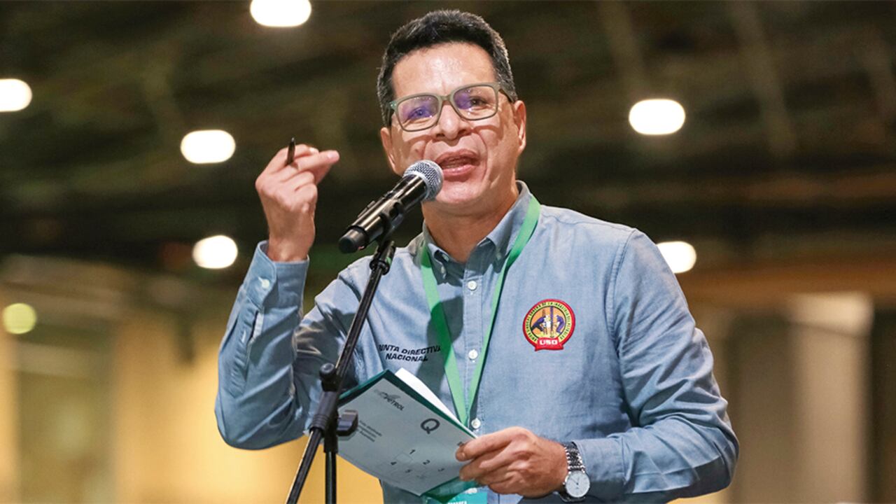 César Loza, presidente de la USO, ahora hará parte de la junta directiva de Ecopetrol.