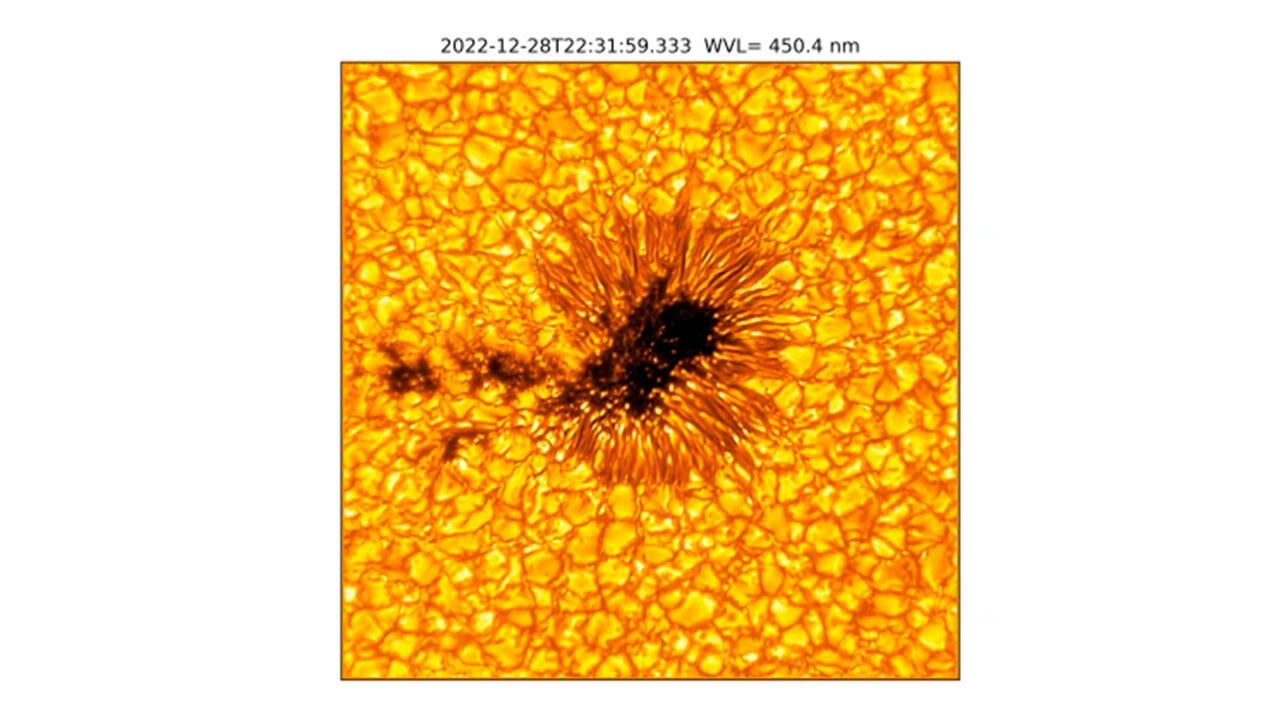 Científicos encuentran unas inquietantes manchas solares.