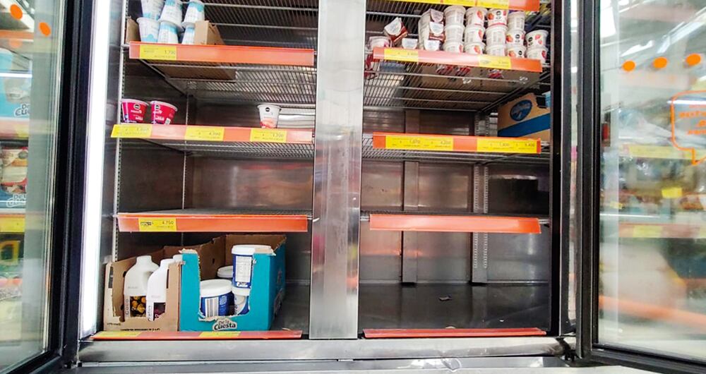 Por los bloqueos hubo desabastecimiento en alimentos, productos de primera necesidad y hasta combustibles.