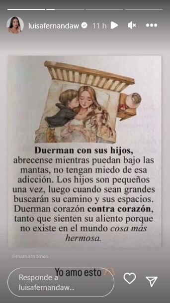 Foto: Instagram @luisafernandaw.