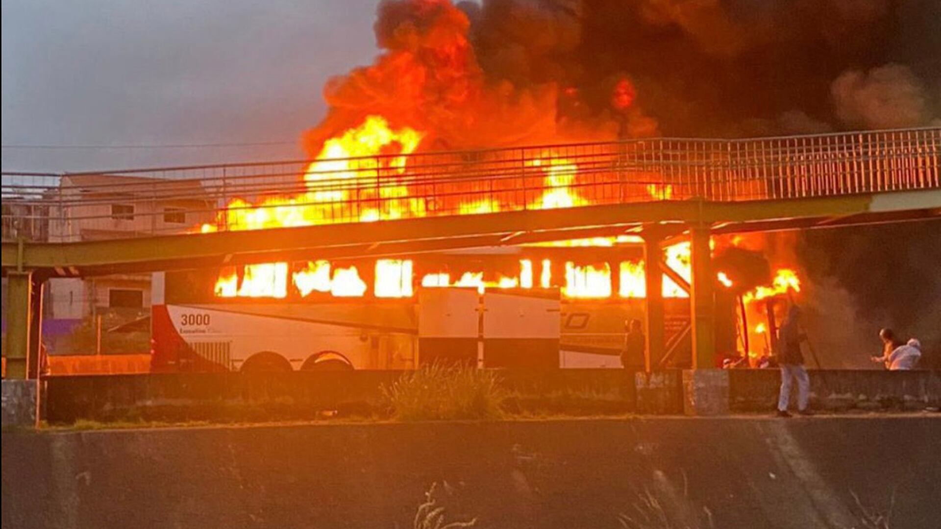 bus en que se transportaban de Curitiba a Belo Horizonte.