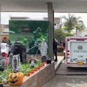 Fachada del motel de Cali donde ocurrió la balacera este 3 de noviembre.