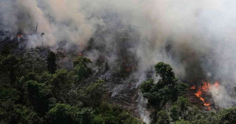 El Inpe de Brasil dice que ha detectado más de 72.000 incendios en lo que va de 2019. Foto: REUTERS.