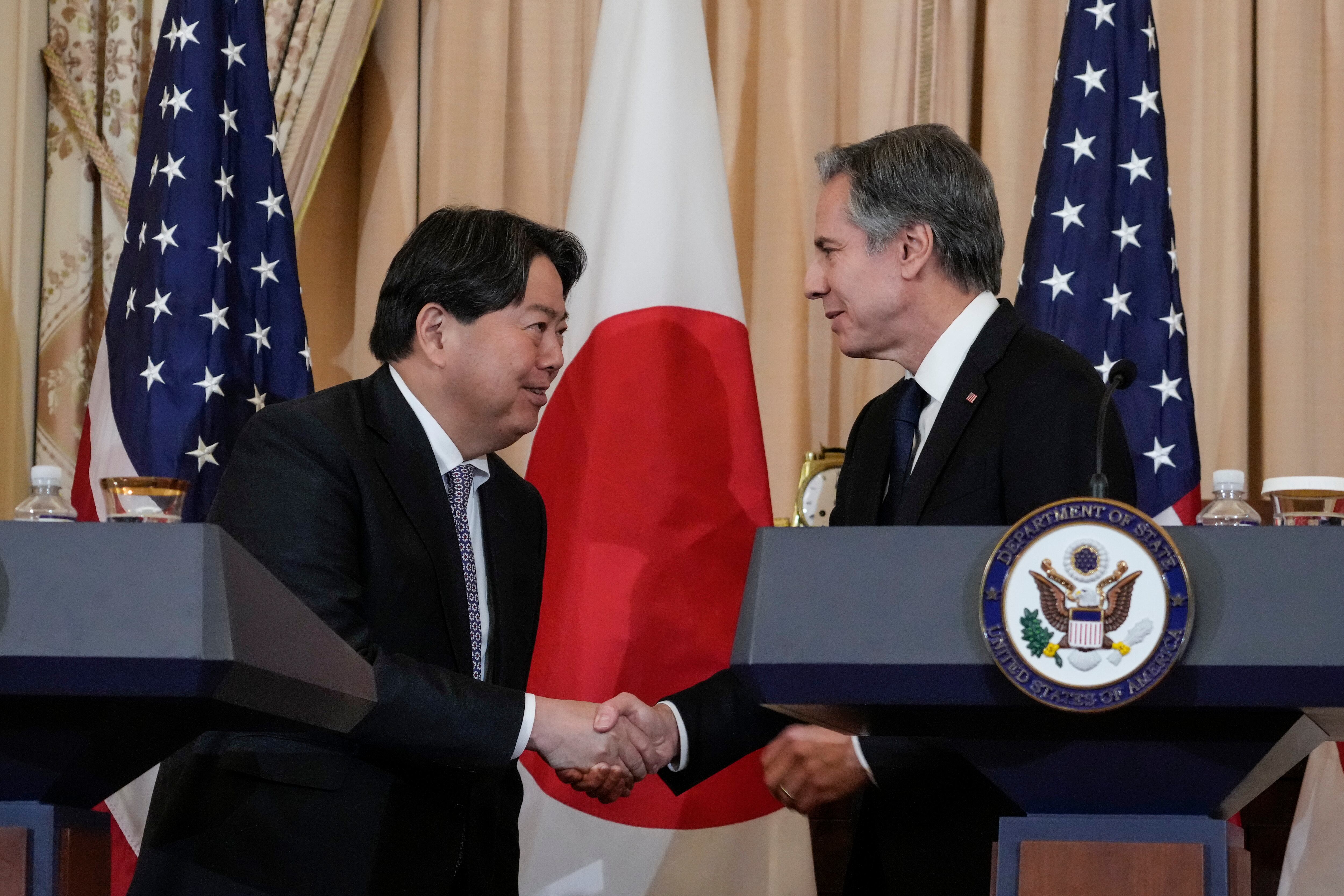 Reunión de ministros de defensa de Japón y Estados Unidos
