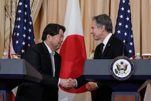 Reunión de ministros de defensa de Japón y Estados Unidos