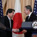 Reunión de ministros de defensa de Japón y Estados Unidos
