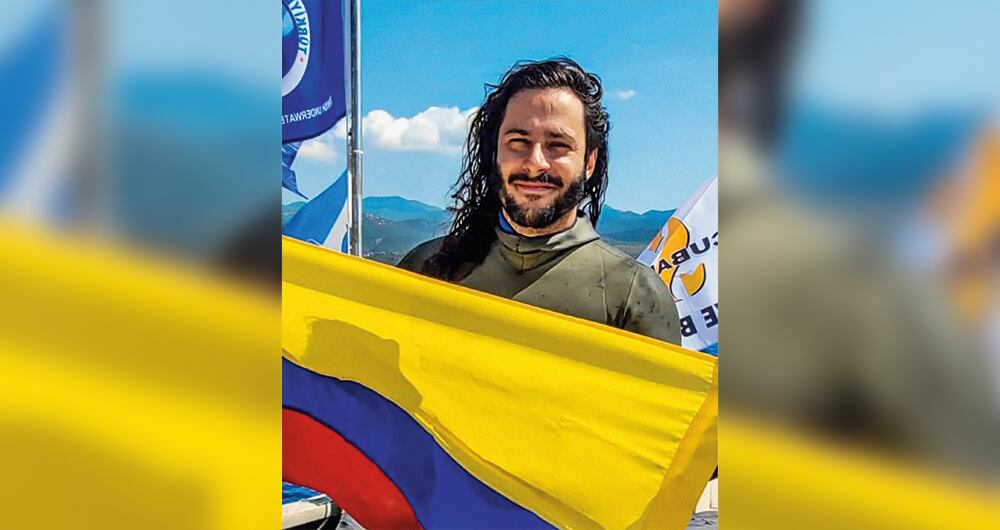  Cristian Castaño pertenece a la selección Colombia de apnea, que participará en los dos mundiales que se harán en Honduras (19 de agosto) y Chipre (19 de septiembre). 