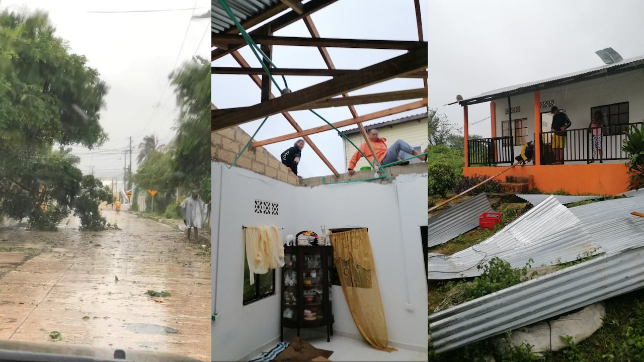 Imágenes de lota en San Andrés