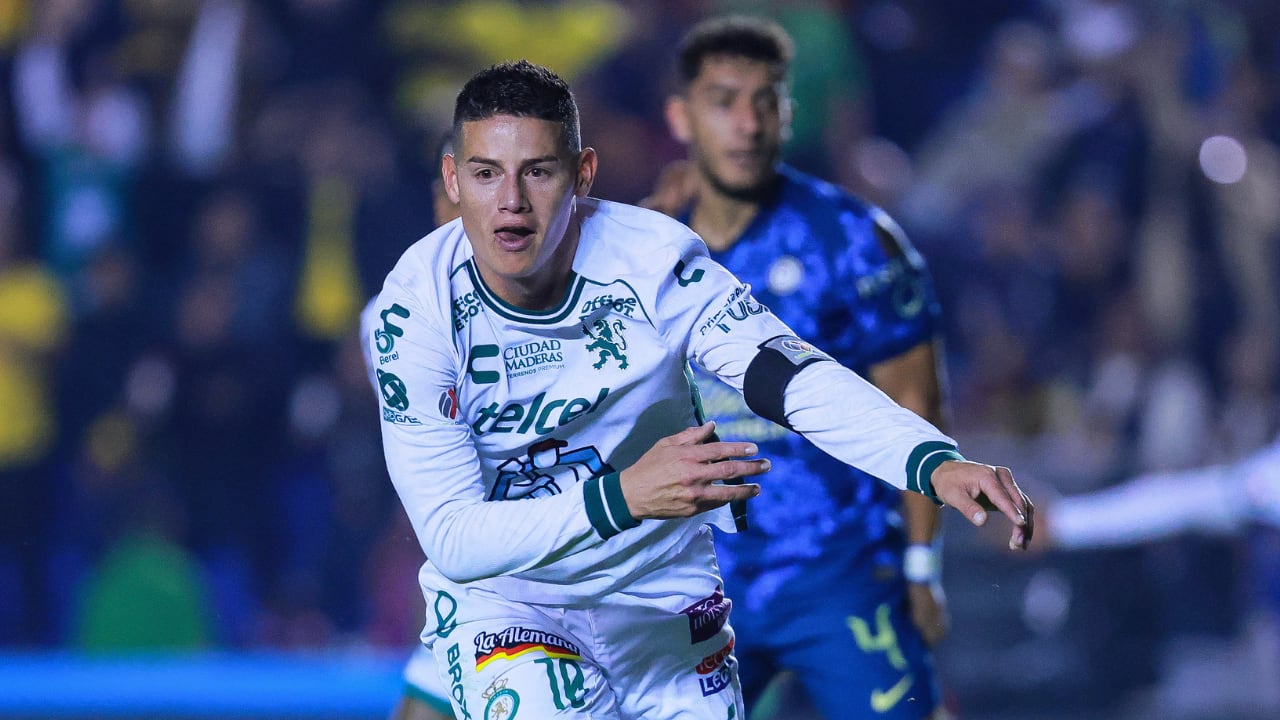James Rodríguez, figura colombiana en Club León.
