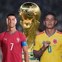 Cristiano Ronaldo y James Rodríguez