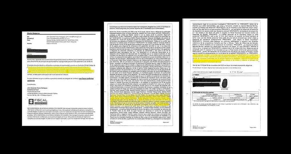    SEMANA tuvo acceso al expediente según el cual se ofrecieron acuerdos que implicaban millonarios acuerdos con la Fiscalía.
