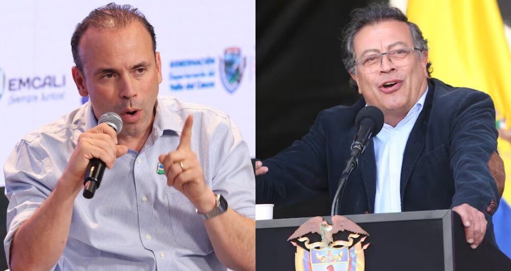 Alejandro Eder y Gustavo Petro