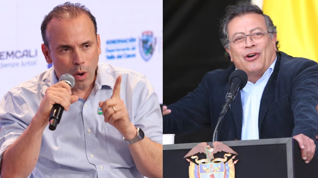 Alejandro Eder y Gustavo Petro